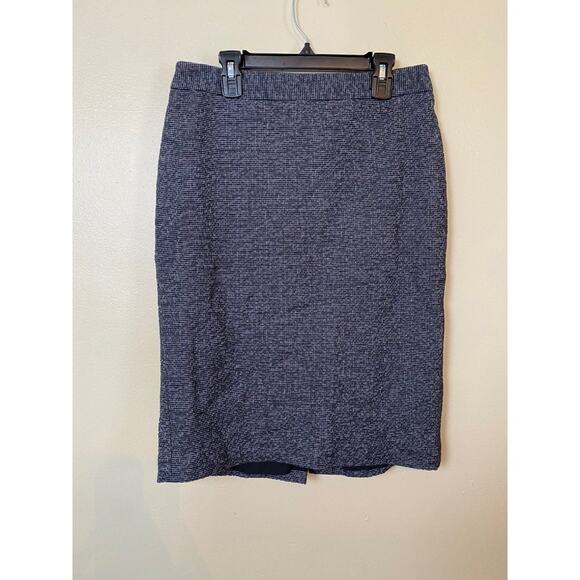 Ann Taylor Pencil Skirt Size 4 Dark Gray - Picture 1 of 6